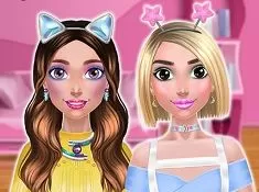 Makeover  Games, Futuristic Girls Makeover, Games-kids.com