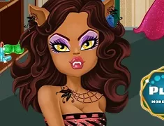 Monster High Games, Fynsy Clawdeen Spa, Games-kids.com