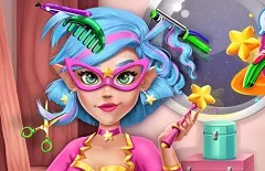 Girl Games, Galaxy Girl Real Haircuts, Games-kids.com