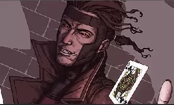 X Men Games, Gambit Puzzle, Games-kids.com