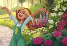 Puzzle Games, Garden Bloom, Games-kids.com