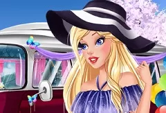 Princess Games, Girls Hippie Weekend, Games-kids.com