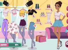 dress up shopping games