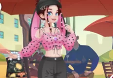 Dress Up Games, Girly Crop Top, Games-kids.com