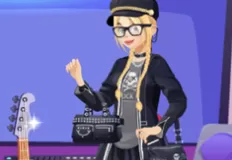 Dress Up Games, Girly Rocker Chic, Games-kids.com