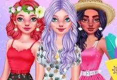 Girl Games, Girly Summer Patterns, Games-kids.com