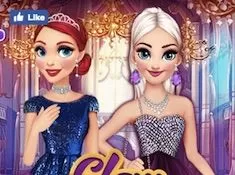 Princess Games, Glam Girls Gala Prep, Games-kids.com