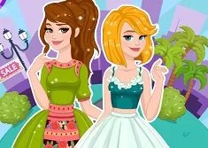 Dress Up Games, Glam Girls Shopping Spree, Games-kids.com