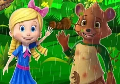 Goldie and Bear Games, Goldie and Messy Bear, Games-kids.com