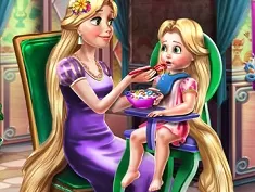 Rapunzel Games, Goldie Princess Toddler Feed, Games-kids.com