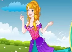 Princess Games, Gorgeous Flower princess, Games-kids.com
