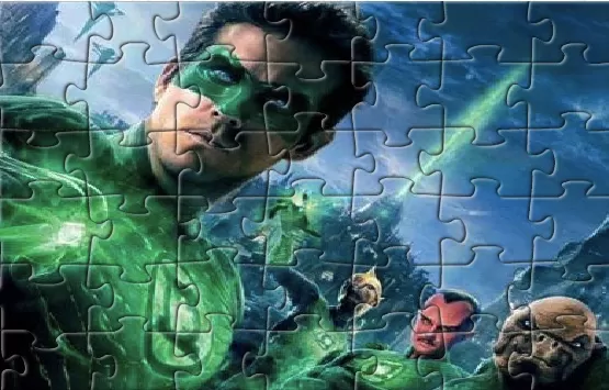 Green Lantern Games, Green Lantern Puzzle , Games-kids.com