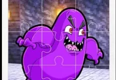 Grimace Shake Games, Grimace Shake Jigsaw, Games-kids.com
