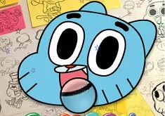 Gumball Games, Gumball Hidden Stars, Games-kids.com