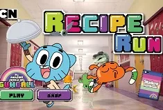 Gumball Games, Gumball Recipe Run, Games-kids.com