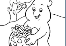 Halloween Games, Halloween Coloring Book, Games-kids.com