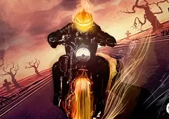 Halloween Games, Halloween Ghost Rider, Games-kids.com