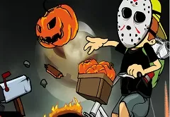 Halloween Games, Halloween Newspaper Boy Halloween Special, Games-kids.com