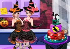 Frozen  Games, Halloween Party Cake, Games-kids.com