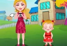 Baby Hazel Games, Hazel and Mom Recipes Fruit Salad, Games-kids.com