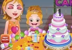 Baby Hazel Games, Hazel and Mom Recipes Wedding Cake, Games-kids.com