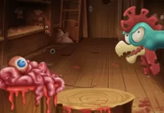 Zombie Games, Headless Zombie Chicken, Games-kids.com