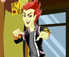 HEATH BURNS MONSTER HIGH - MONSTER HIGH GAMES