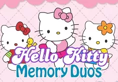 Hello Kitty Games, Hello Kitty Memory Duos, Games-kids.com