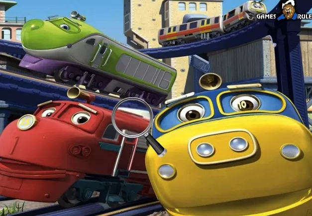 Chuggington Games, Hidden Numbers in Chuggington, Games-kids.com