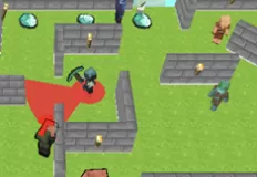 Minecraft Games, Hide and Seek in blocks, Games-kids.com