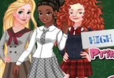 Princess Games, High School Princesses, Games-kids.com