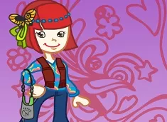 Girl Games, Hippie Party Dress Up, Games-kids.com