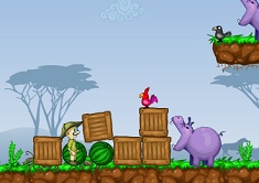 Hippo Feeder Animal Games