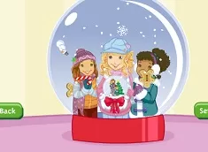 Holly Hobbie Games, Holly Hobbie Create a Snow Globe, Games-kids.com