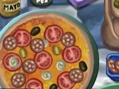 Cooking Games, Homemade Pizza, Games-kids.com