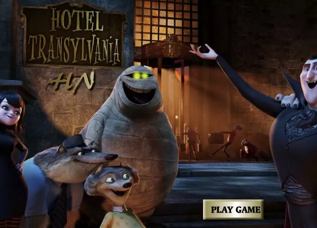 Hotel Transylvania Games, Hotel Transylvania Hidden Numbers, Games-kids.com