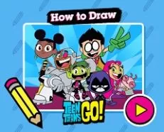 Teen Titans Games, How to Draw Teen Titans, Games-kids.com