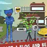 Boys Games, Huggy Waggy Became a Blogger, Games-kids.com