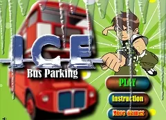 Ben 10 Games, Ice Bus Parking, Games-kids.com