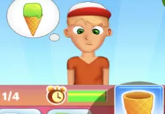 Cooking Games, Ice Cream Please, Games-kids.com