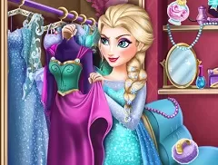 Frozen  Games, Ice Queen Closet, Games-kids.com