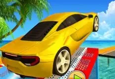 Cars Games, Impossible Stunt Tracks, Games-kids.com