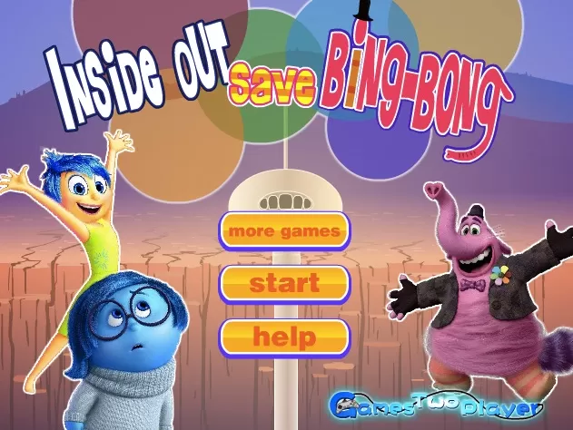 Inside Out Games, Inside Out Save Bing Bong, Games-kids.com