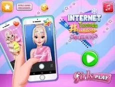 Frozen  Games, Internet Trends Hashtag Challenge, Games-kids.com