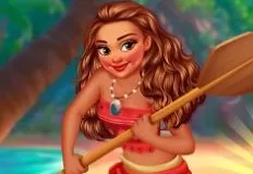 Moana Games, Island Princess Memory Card Game, Games-kids.com