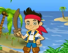 Jake and the Neverland Pirates Games,  Jake The Pirate Tresor, Games-kids.com