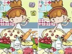 Differences Games, Jane Cooking Day, Games-kids.com