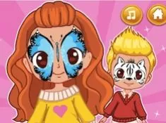 Girl Games, Jane Face Painting, Games-kids.com