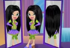 Bratz Games, Jasmin Mirror Dress Up, Games-kids.com