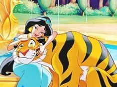 Aladdin Games, Jasmine Princess Difference, Games-kids.com